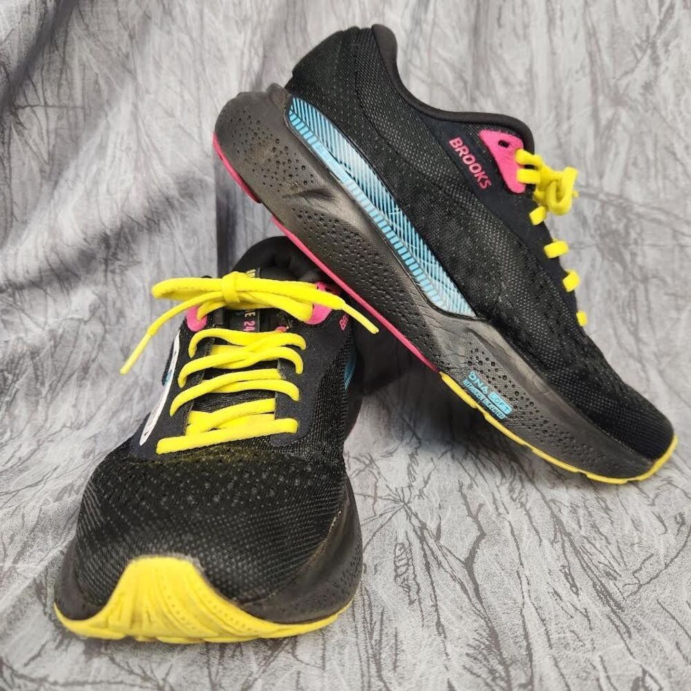 Brooks Adrenaline GTS 24 Hero Pack Women’s Size 8 Black Multicolor 1204261B084